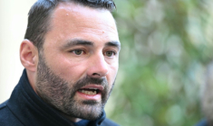 "On doit vraiment proposer des contrats d'avenir avec une déclinaison opérationnelle", avait prévenu le président des JA, Pierrick Horel, en septembre. ( AFP / Bertrand GUAY )