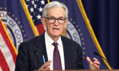 Le président de la Réserve fédérale Jerome Powell s'exprime lors d'une conférence de presse à Washington