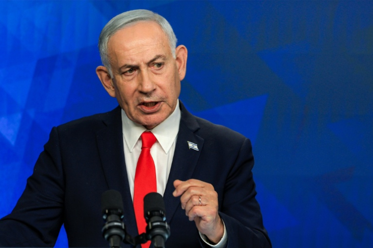 Le Premier ministre israélien Benjamin Netanyahu, le 15 juin 2026 à Jérusalem ( POOL / RONEN ZVULUN )
