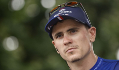 Le grimpeur de la Groupama-FDJ David Gaudu
