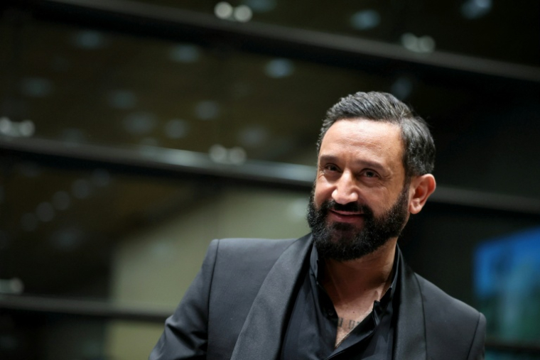 L'animateur Cyril Hanouna, lors de son audition devant une commisssion parlementaire à l'Assemblée nationale à Paris, le 14 mars 2024 ( AFP / ALAIN JOCARD )