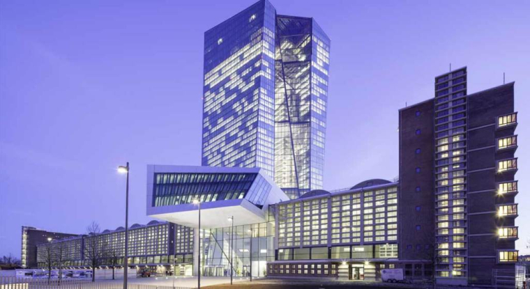 Le siège de la BCE à Francfort. (© BCE)
