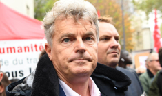 Fabien Roussel, le 18 octobre 2022, à Paris ( AFP / Bertrand GUAY  )