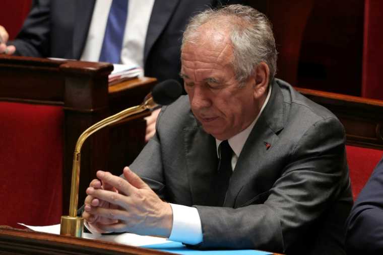 Le Premier ministre François Bayrou le 25 juin 2025 à l'Assemblée nationale à Paris ( AFP / Thomas SAMSON )