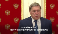 Ukraine: aucun "compromis" sur les territoires occupés après une rencontre Poutine-Witkoff