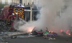 Tension place de la République à Paris au lendemain du 17 octobre