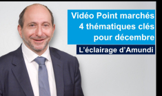 Point marchés – Les 4 thématiques clés pour décembre