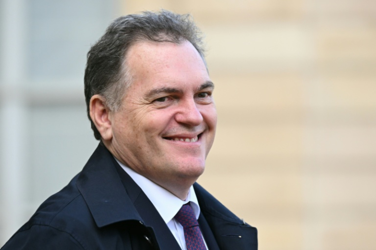 Le ministre des Transports Philippe Tabarot après la présentation de la loi-cadre sur les transports en conseil des ministres le 11 février 2026, au palais de L'Elysée à Paris ( AFP / Bertrand GUAY )