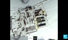 Ukraine : les dernières photos satellites des activités militaires russes à la frontière ukrainienne