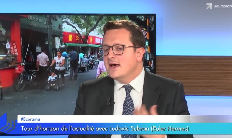 "La France n'est pas considérée comme un nain par la Chine ! " selon le chef économiste Ludovic Subran (Euler Hermes)