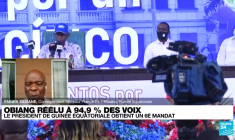 Guinée équatoriale : après 43 ans de pouvoir, le président Obiang réélu avec 94,9 % des voix