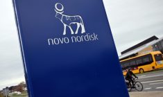 Le groupe pharmaceutique Novo Nordisk sanctionnépour plus de 1,78 millions d'euros pour des publicités interdites en France ( AFP / Sergei GAPON )
