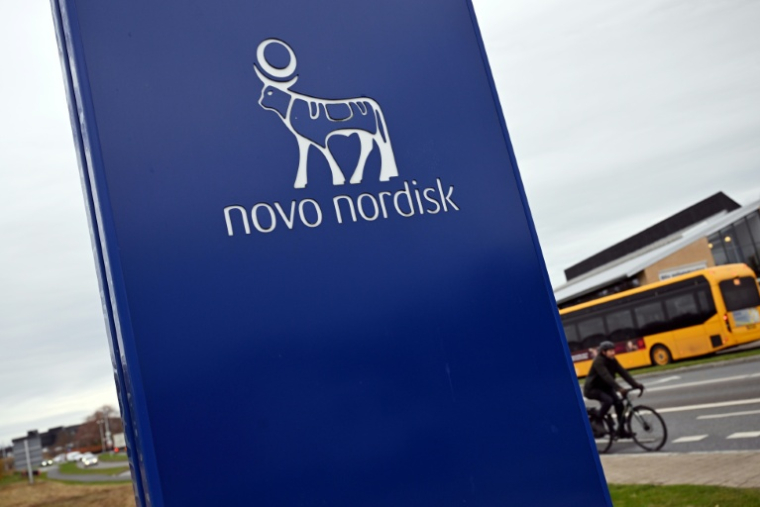 Le groupe pharmaceutique Novo Nordisk sanctionnépour plus de 1,78 millions d'euros pour des publicités interdites en France ( AFP / Sergei GAPON )