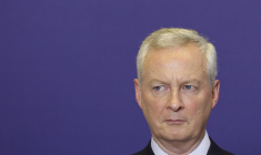 Bruno Le Maire, le 22 septembre 2024, à Paris ( AFP / GEOFFROY VAN DER HASSELT )