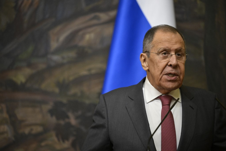 Sergueï Lavrov à Moscou, en Russie, le 28 octobre 2024. ( POOL / ALEXANDER NEMENOV )