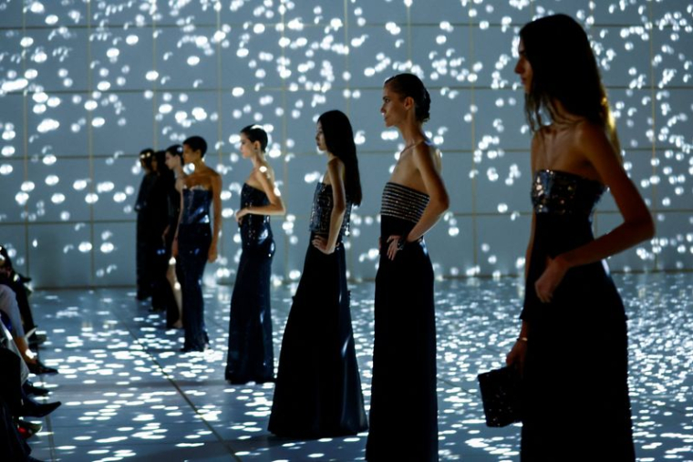 Présentation à Milan de la collection femme Giorgio Armani printemps-été 2027