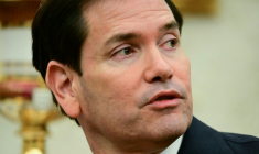 Le secrétaire d'Etat américain Marco Rubio à la Maison Blanche le 22 octobre. ( AFP / Jim WATSON )