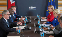 Réunion des dirigeants au sommet UK-UE à Londres le 19 mai 2025 ( POOL / Kin Cheung )