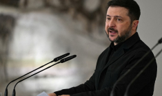 Volodymyr Zelensky à Madrid, en Espagne, le 18 mars 2026. ( AFP / JAVIER SORIANO )