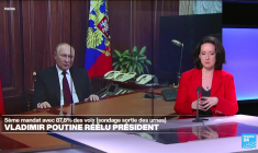 Vladimir Poutine réélu avec 87,8 % des voix (sondage sortie des urnes)