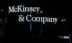 Le parquet national financier a fait saisir par la justice belge quelque 65 millions d'euros correspondant à la quasi-totalité de la somme qu'aurait pu soustraire aux impôts en France le géant du conseil McKinsey ( AFP / PAU BARRENA )