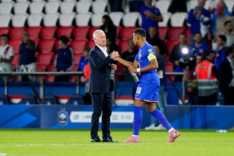 Didier Deschamps reste flou sur l'état physique de Kylian Mbappé