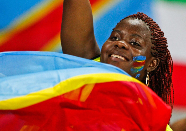 Le stade de Kinshasa rempli à ras bord avant le match contre le Sénégal
