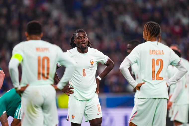 Manu Koné a été victime de la nouvelle règle des changements face à l’Irlande du Nord