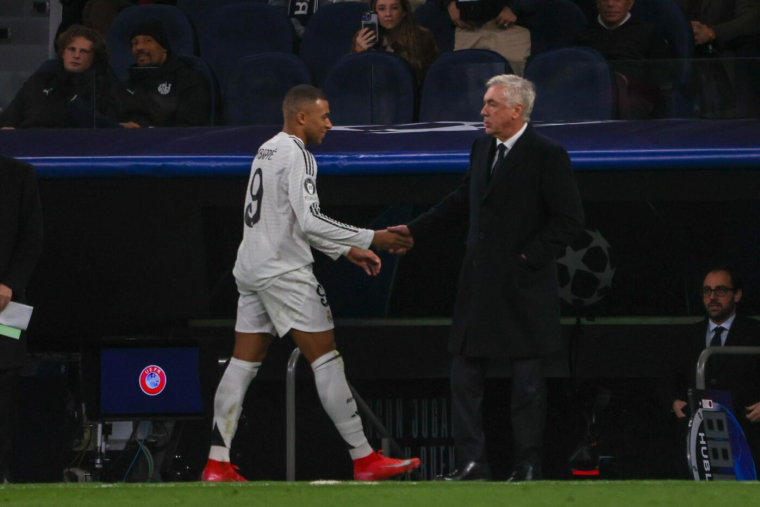 Carlo Ancelotti se penche sur les difficultés de Kylian Mbappé