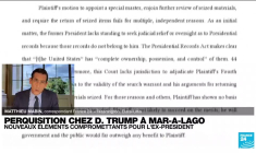 Des documents top secret "probablement cachés" ont été saisis dans la résidence de D. Trump