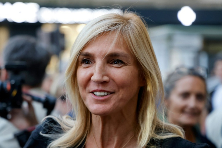 Agnès Evren le 3 octobre 2023 à Paris ( AFP / Ludovic MARIN )