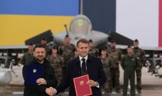 Le président ukrainien Zelenskiy arrive en France pour une visite officielle
