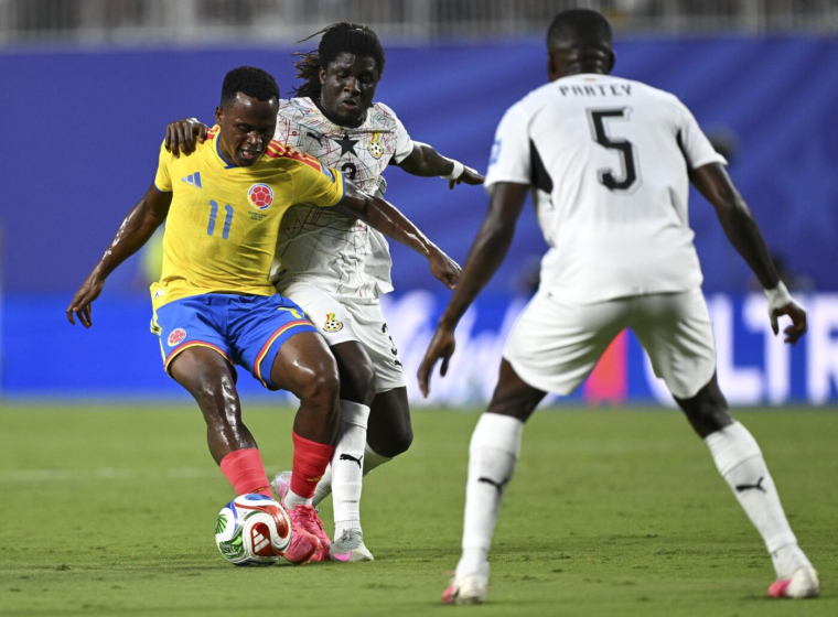La Colombie écarte le Ghana et retrouvera la Suisse au prochain tour