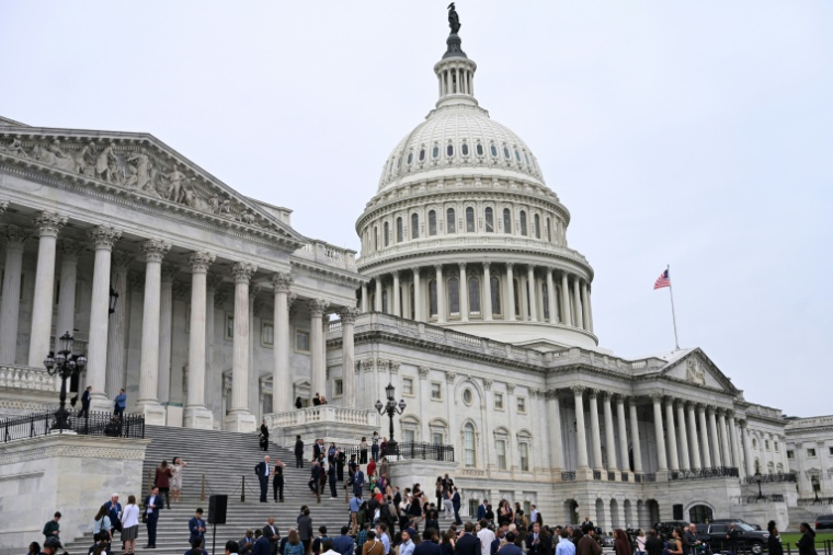 Le Capitole de Washington, siège du Congrès américain, le 30 septembre 2025 ( AFP / Alex WROBLEWSKI )