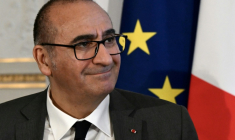 Le ministre de l'Intérieur Laurent Nuñez le 2 avril 2026 à Bordeaux ( POOL / Philippe Lopez )