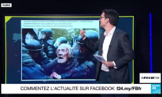 Manifestations contre la réforme des retraites: un homme âgé a-t-il été maltraité par des CRS ?