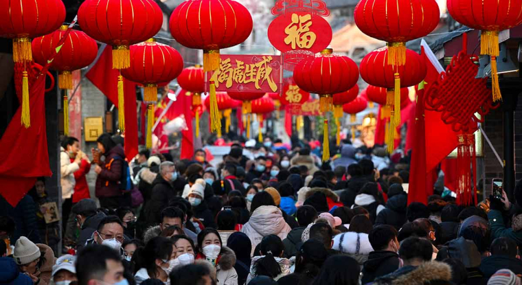 Le 1er février, la Chine a fêté son entrée dans l'année du Tigre, juste avant l'ouverture des JO d'hiver. (© AFP)
