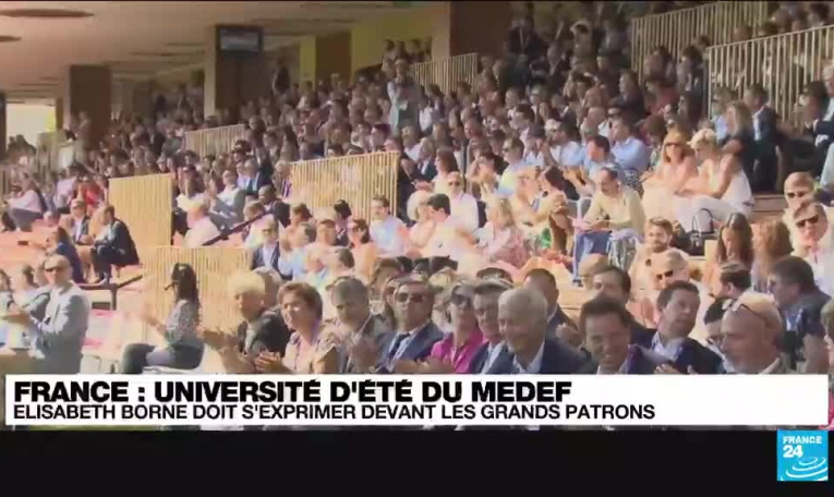 France : l'université du Medef dominée par la guerre en Ukraine