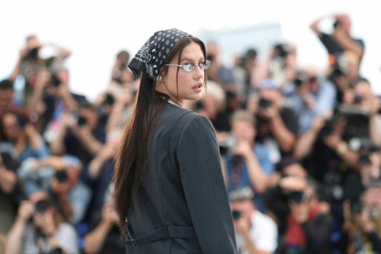 L'actrice française Adèle Exarchopoulos au festival de Cannes le 18 mai 2026 ( AFP / Valery HACHE )