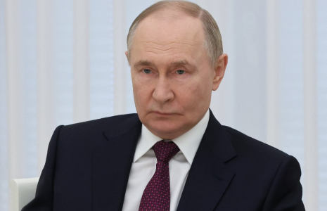 Vladimir Poutine à Moscou, en Russie, le 23 juin 2025. ( POOL / SERGEI KARPUKHIN )
