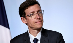 Le ministre de l'Education Edouard Geffray à Paris le 31 août 2026 ( AFP / SIMON WOHLFAHRT )