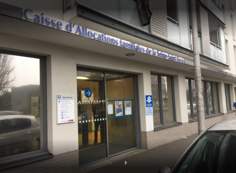 La Caisse d'allocations familiales de Seine-Saint-Denis, à Saint-Denis. (Google Street View)