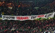 Des fans du Celtic Glasgow demandent l'exclusion d'Israël des compétitions internationales