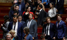 Des députés à l'Assemblée nationale à Paris