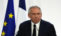 Francois Bayrou lors de sa conférence de presse à Paris le 25 août 2025 ( AFP / Dimitar DILKOFF )