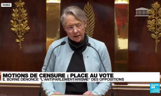 REPLAY - Motions de censure : Elisabeth Borne s'exprime devant l'Assemblée avant le vote