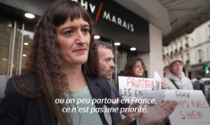 Poupées à caractère pédopornographique: action devant le futur magasin Shein à Paris