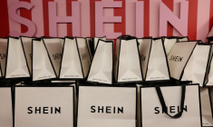 Le logo de la marque de mode Shein