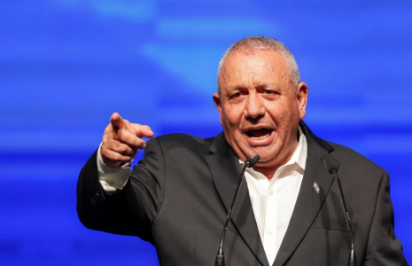 Gadi Eisenkot à Tel Aviv le 25 octobre 2026 ( AFP / Jack GUEZ )