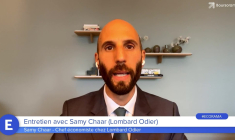 Samy Chaar (Lombard Odier) : "A un moment il va falloir être capable de franchir les 7000 points !"
